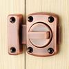 Safety Door Slide Latches Zinc Alloy Rotate Bolt Lock Gate Latches Privacy Catch for Latch for Cabinet Bathroom Toilet R