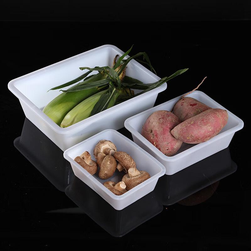 Food-Grade Thickened White Multi-Purpose Storage Box