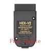 Vcfpw6 skirtas VCDS Vag Com Hex V2 24.7 V25.3 Vagcom sąsajos kabelis obd2 skaitytuvas diagnostikos įrankis Aodi Skoda VW automobilis 2025 pilnas originalus