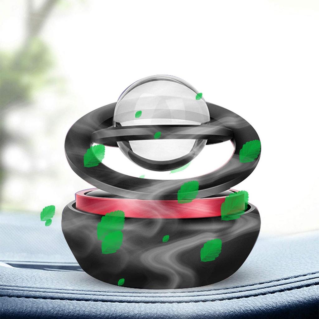Car a Popular Aroma Diffuser with Rotating Interior and an Air A Perfect Gift for Any Car or Home Kwak's Fragrance, Propellers, Solar-powered Sensor,