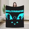 Delta Rune Kris Deltarune Blankets Wool Novelty Soft Throw Blankets for Bed Sofa Summer