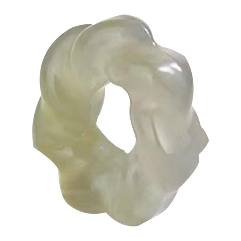 

Womens Dainty Natural Green Jade Crystal Stone Necklace Hetian Jade Mobius Ring Charm Clavicle Chain Jewelry Ornament 1