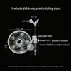 Adjustable Stainless Steel Doll Stand for 30cm to 60cm BJD Dolls with Multiple Support Points