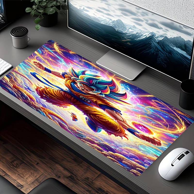 Dragon Ball Print Mouse Pad, for Keyboard Pad Laptop PC Mat for Office Home Use, Desk Decor, Perfect Birthday Gift for Gamers