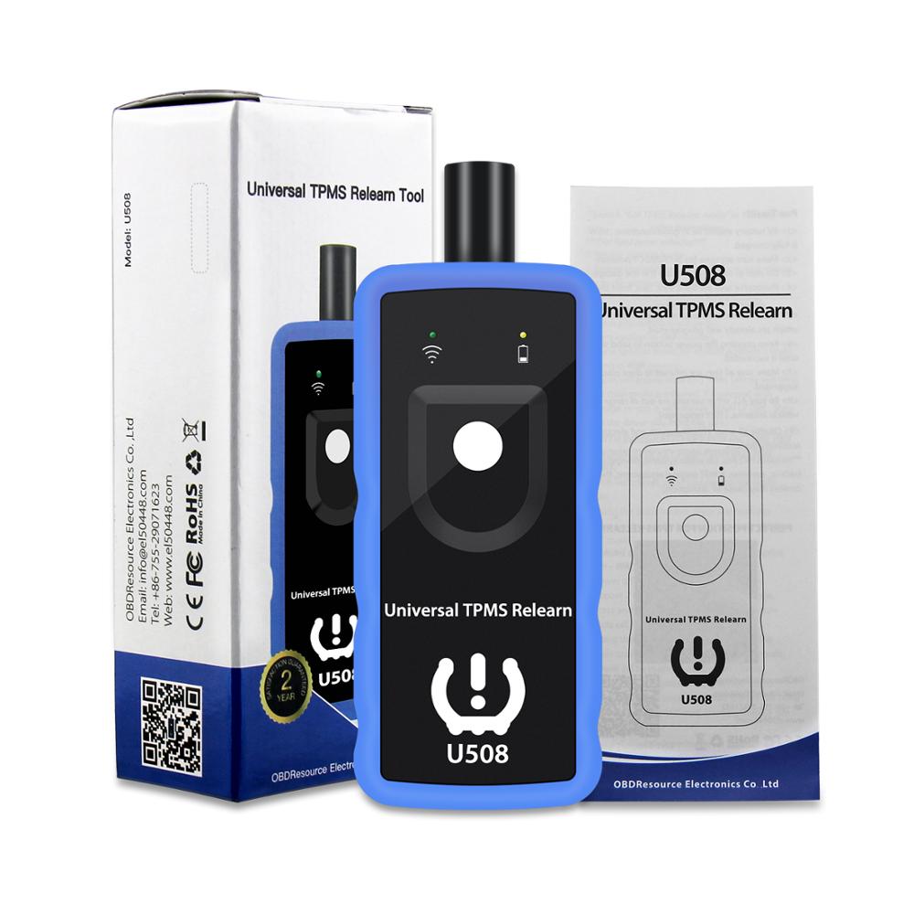 OBDResource TPMS Reset Tool Auto Tire Pressure Monitoring System Relearn Tool TPS10 U508 for 99% Vehicles Car Diagnostic Tool U508