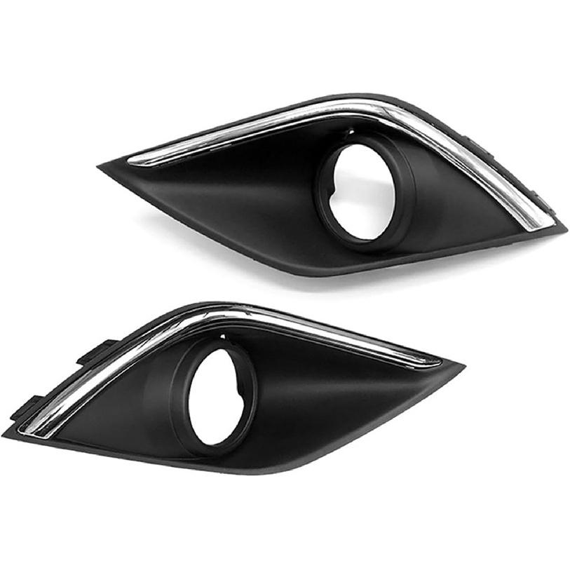 Fog Light Cover Letf Right Front Bumper Fog Light Cover Fit for Mitsubishi Outlander 2016 2017 2018 2019 2020 2021 Car Accessories Fog Lamp Shell