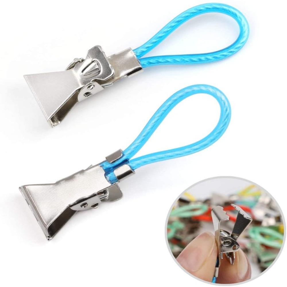 Waterproof Colorful Multicolor Hanging Towel Clip Towel Hanger Clothes Pegs Towel Hook
