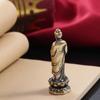 Lotus Guanyin Tathagata Buddha Statue Pure Brass Brass Buddha Sculpture  Office