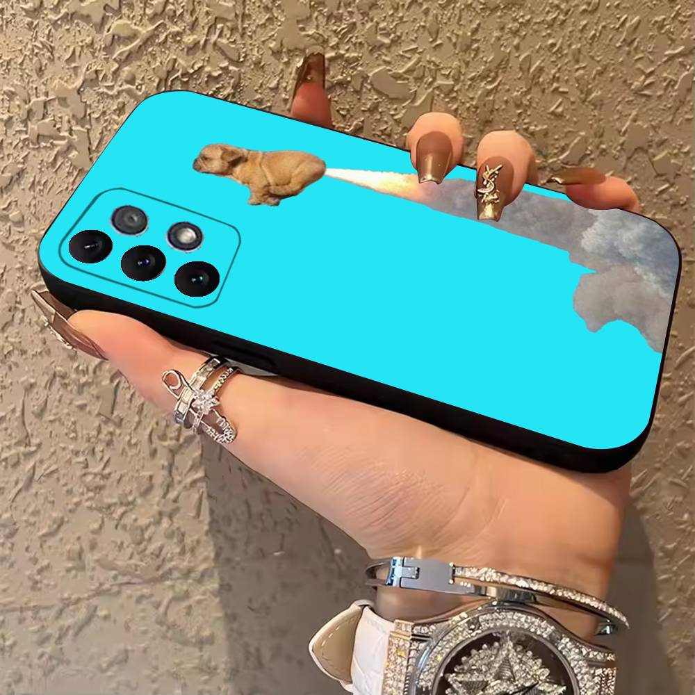 

Viral Dog Phone Case For Samsung Galaxy A13,21s,22,31,32,52,53,71,80,A91 Soft Black Cover SamsungA30