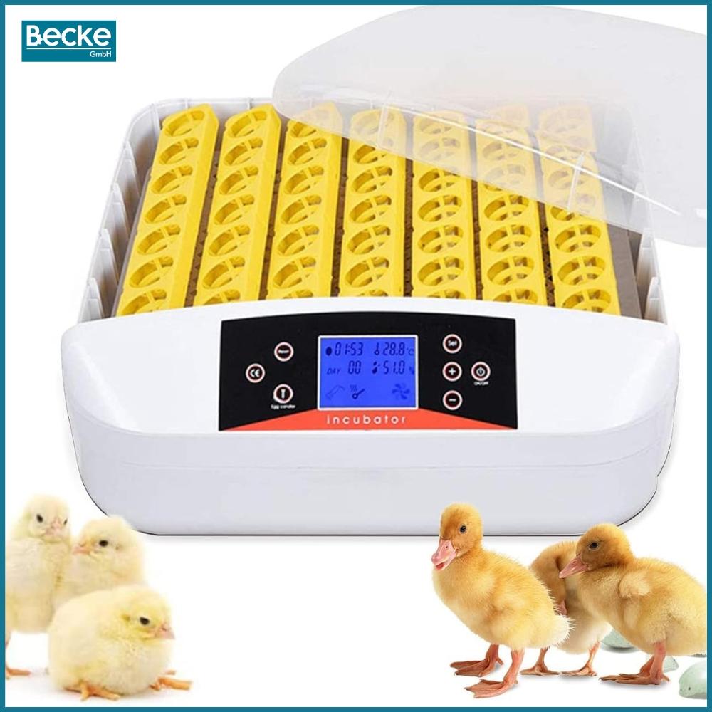 Egg incubator automatic hatcher hatchery poultry breeding ovoscope 56