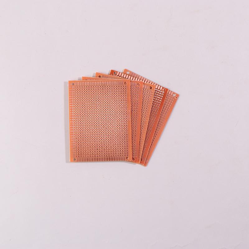 5 gab. 7*9/15*18 cm Vienpusēja prototipēšanas plate Breadboard Universālā plate Eksperimentāla Bakalīta Vara Plates Plate Dzeltena