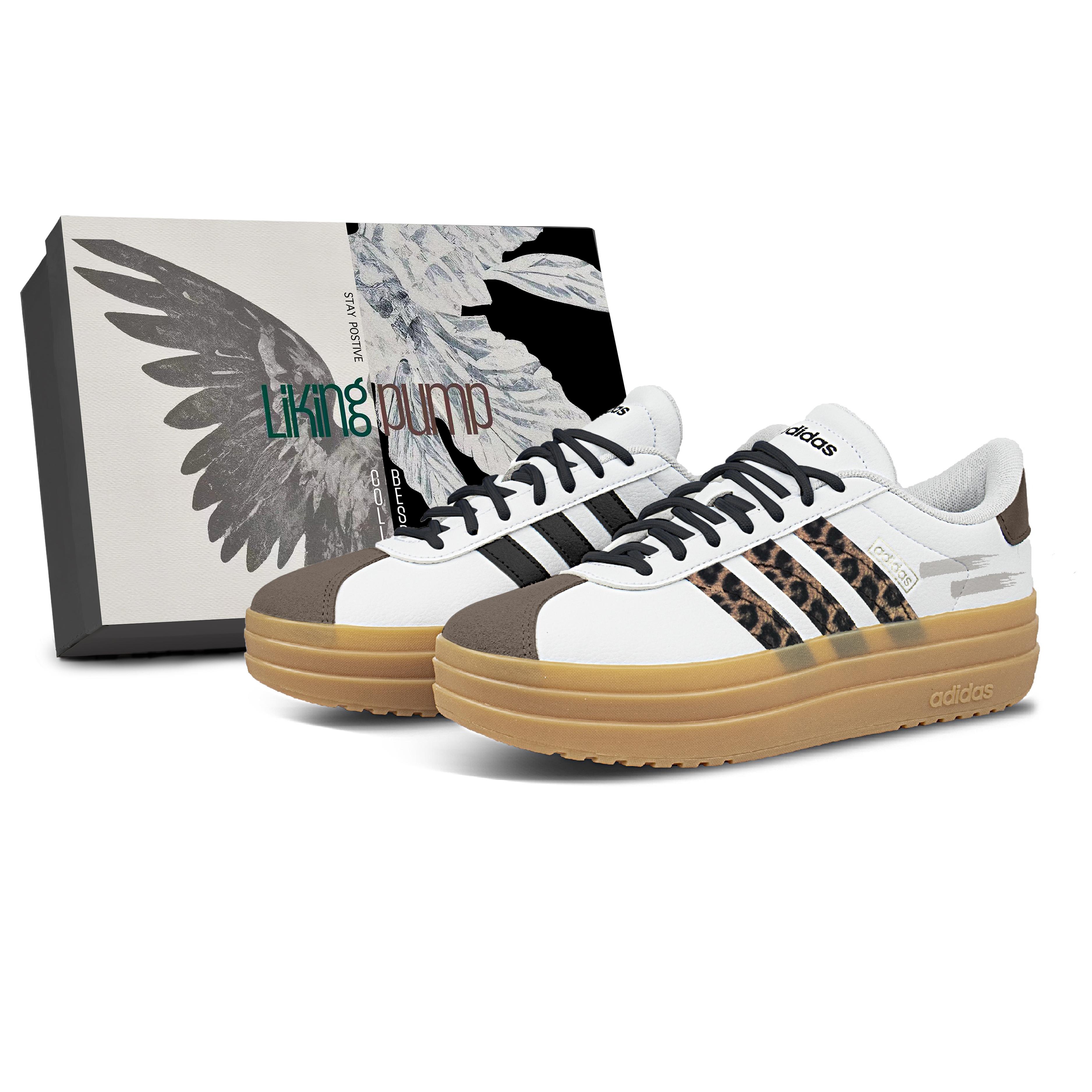 

Adidas VL Court Bold Platform Women s Shoes Height Increasing Low top Skateboard Shoes Women s Black White IH3083(Team2460-) 38