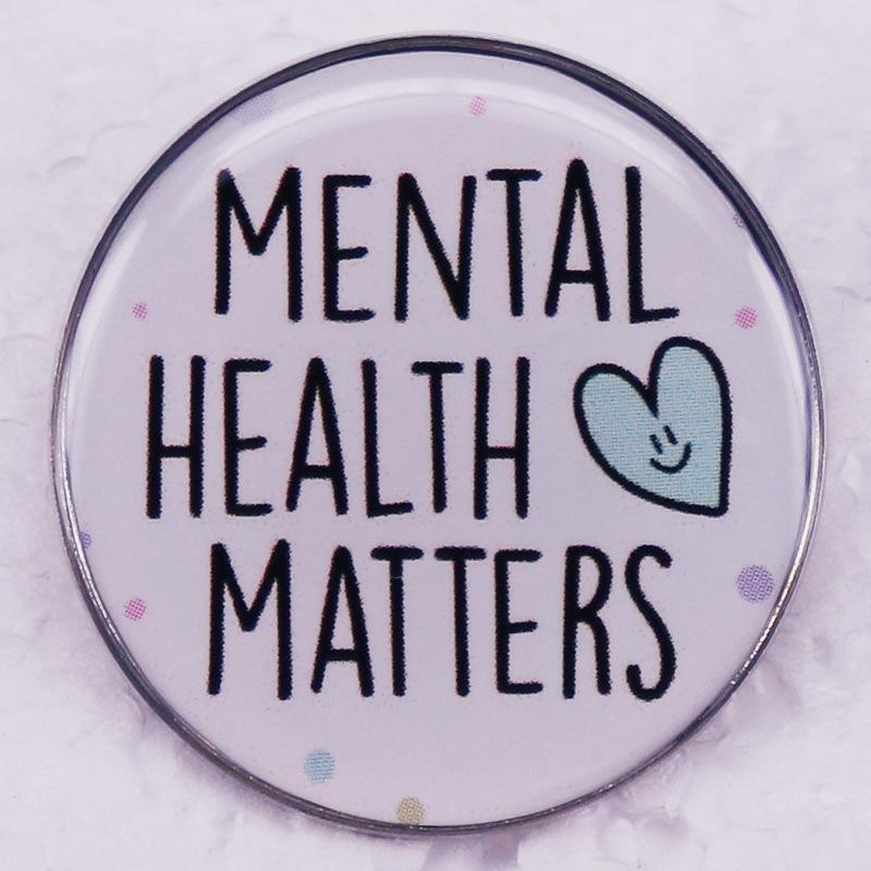 Mental Health Matters Badge - Focus on Wellness
