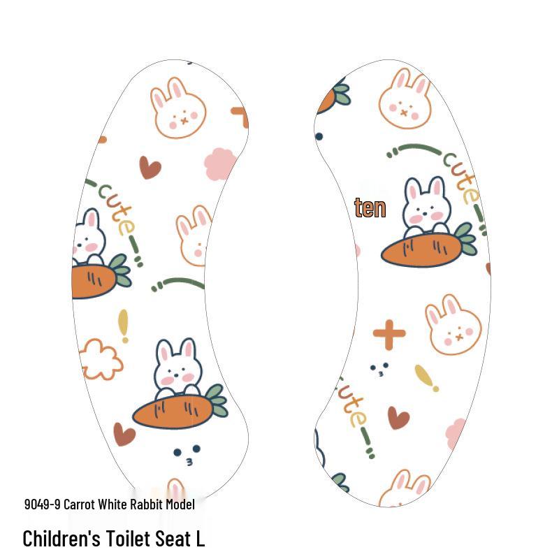 Children's Cartoon Self-Adhesive Washable Toilet Seat Cushion Pad
