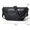 Men's Crossbody Bag Lightweight Commuter Sling Chest Pack Casual Shoulder Messenger Bag for Cycling Motorcycle Travel