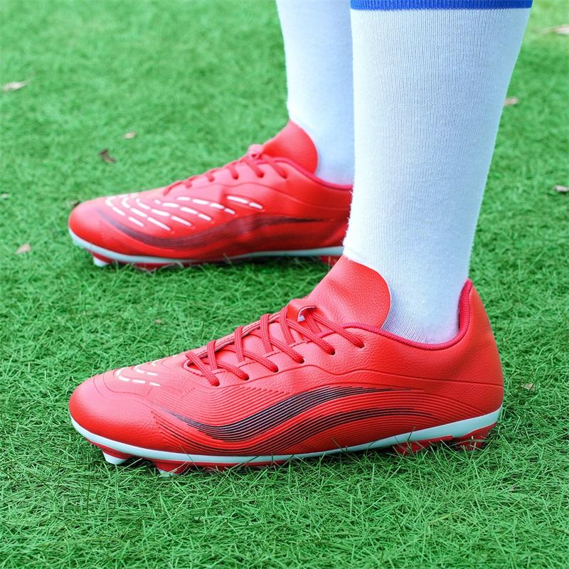 TF/AG Herren Society Fußballschuhe Schnelles Training Fußballschuhe Kunstrasen Rutschfeste Fußballplatzstiefel Indoor Outdoor Sneaker