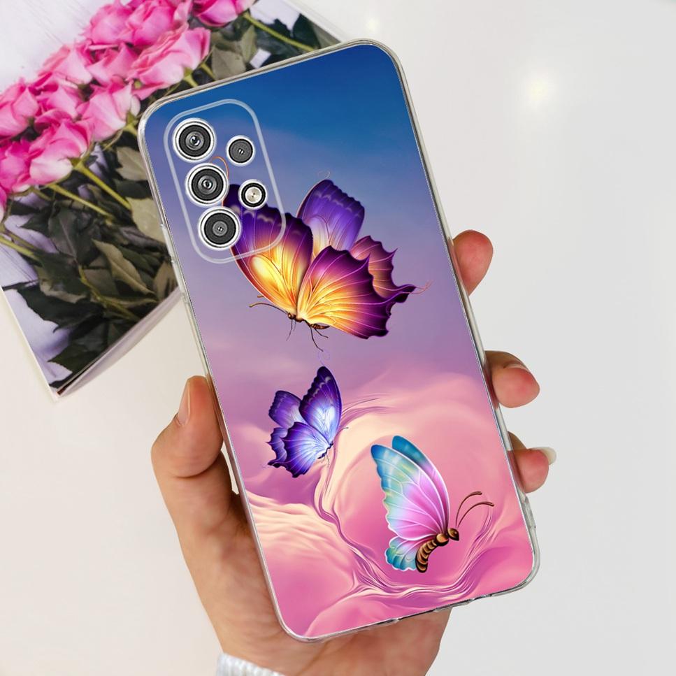 Für Samsung Galaxy A23 5G A23 4G Hülle Cartoon Astronaut Katze Weiche Silikon TPU Abdeckung Für Samsung A23 a23 6.6" Stoßstange Handyhülle
