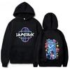 Women Men Kpop Demon Hunters Sweatshirt  Anime Cartoon Autumn Winter Warm Fashionable Casual Hoodie