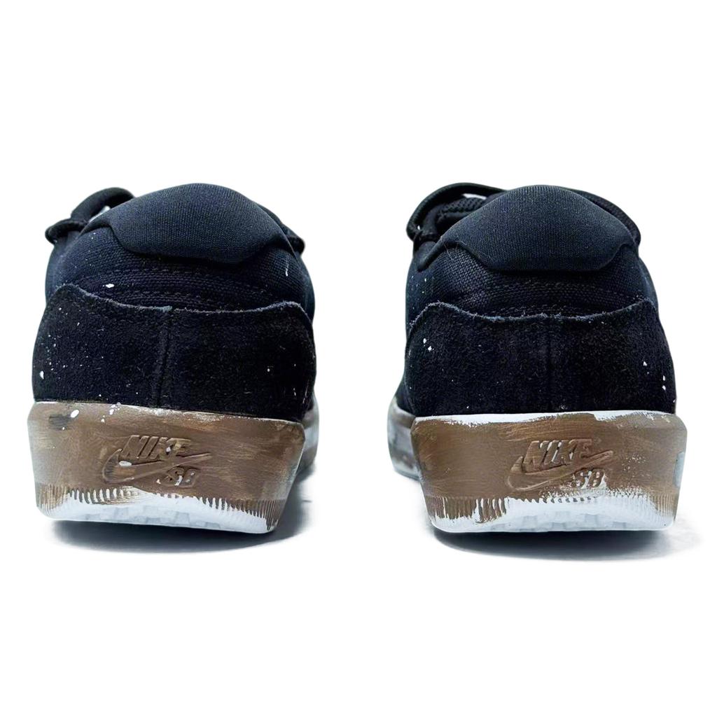Nike SB Force 58 Western Haruno Abrasion Resistant Low top Skateboard Shoes Unisex Black CZ2959-001(Team92-)