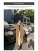 Damen Frühling & Herbst Koreanischer Stil Langer Blazer Mantel - Locker, Einreihig, Hochwertiger Casual Anzug Trench.