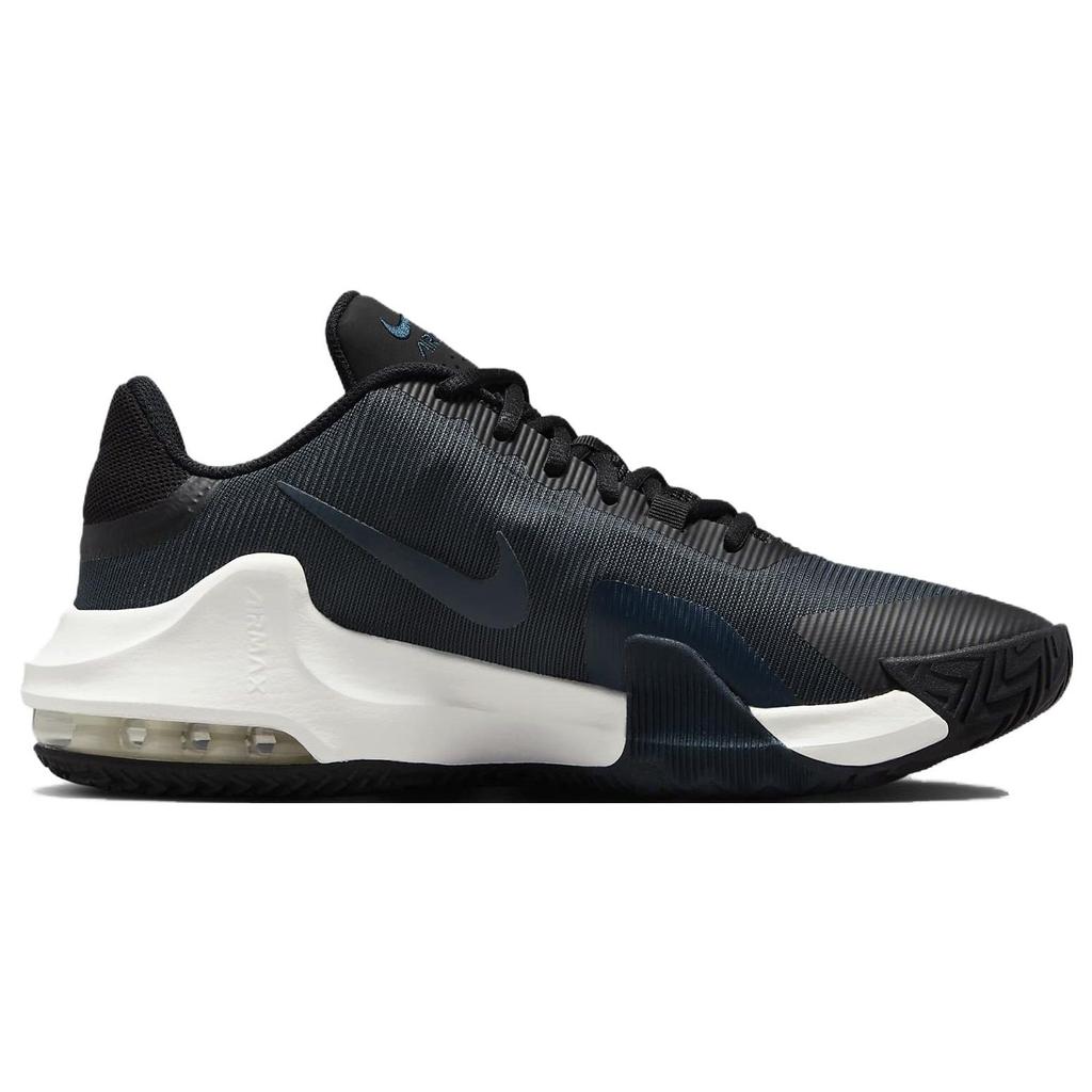 Nike Tênis Unissex Air Max Impact 4 Preto Armory Navy Summit-White Pure-Platinum DM1124-009