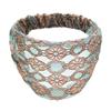 Hair Hoop Lace Hairbands Hollow Wide Side Head Wrap Fashion Mesh Flower Headband  Daily