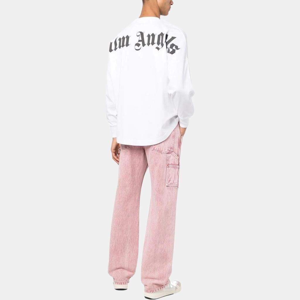 PALM ANGELS FW22 LogoT Unisex PMAB001C99JER0040110