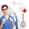 Lancardo Nurse Watch Heart Nurse Clock Waterproof Clip Watch Analog Pocket Watch Cute Rose Gold Nurse Perfect Gift for Nursing Day Women's