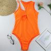 European and American One-piece Swimsuit Hollow Multi-color Shoulder Sexy Bikini