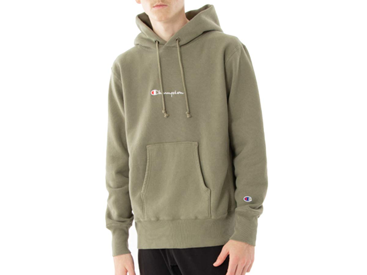 

Reverse Weave Pullover Sweat Parka Khaki Japan XL to Japanese size [Champion] C3-N106 Men s (equivalent XL)