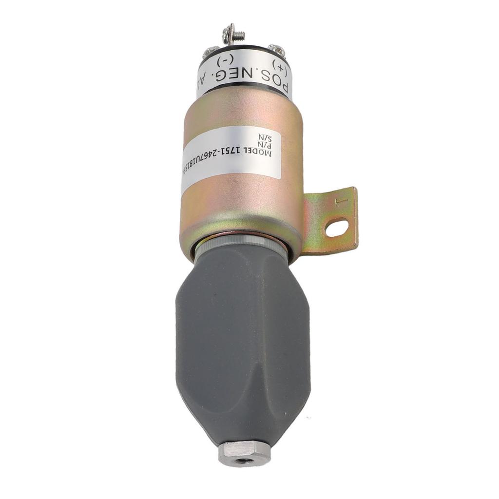 12V Fuel Shutoff Solenoid Valve 1751 1267U1B1S5A Easy Install Accurate Stop Solenoid   Engine Replacement Part