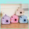 Childrens Camera Bag Zipper Flash Eggshell Backpack Adjustable Shoulder Strap
