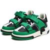 New FILA DOPPIO Low top Skateboard Shoes Women's Black Oil Green F12W241206FBJ