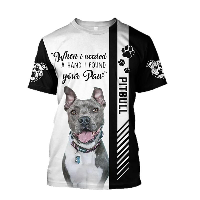 Unisex Pet Dog 3D Print T-Shirt For Men Clothing Summer Tops Short Sleeve Crewnack Fashion Casual Oversized Tees Shirt Camisetas