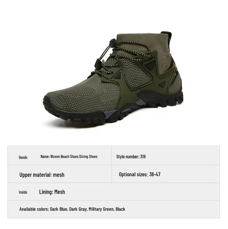 Unisex Outdoor Water Shoes: Versatile Cross-Border Swimming, Diving, Hiking, Sailing, and Casual Travel Footwear