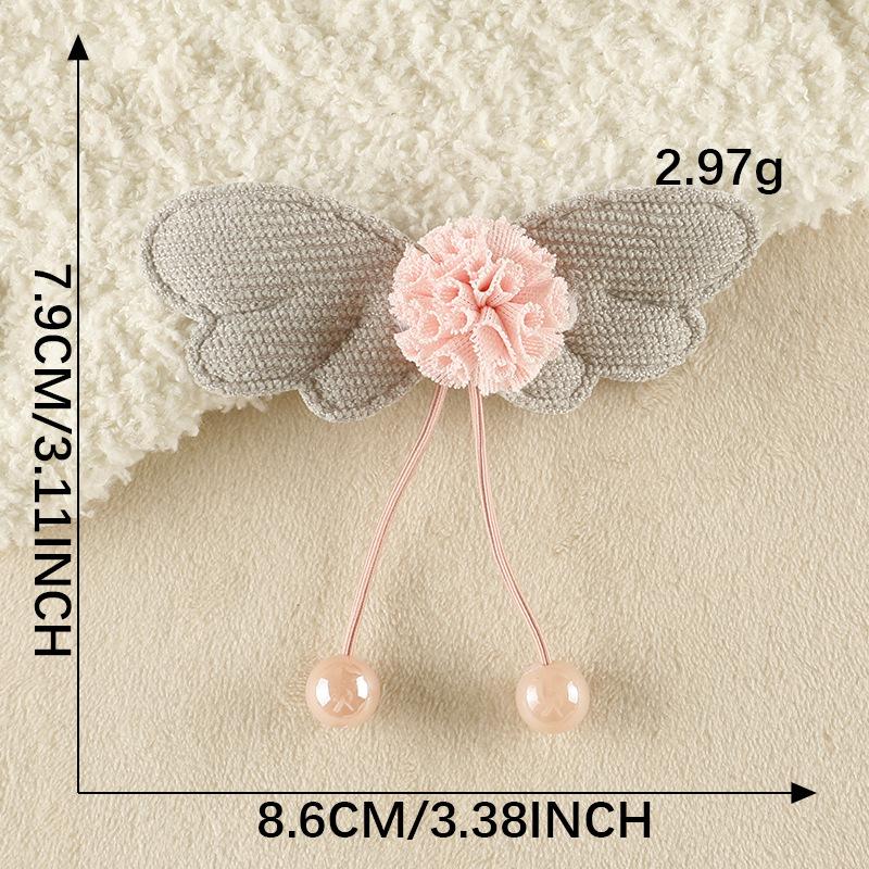 Original Accessories, Hair Accessories, Hairpins, Plush Three-Dimensional Bows, Bear Children'S Clothing, Accessories, Embroidered Cloth Labels