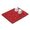 New Chinese Kitchen Countertop Diatom Mud Drain Mat Household Sink Side Put Bowl Plate Cup Absorbent Mat Free Cutting