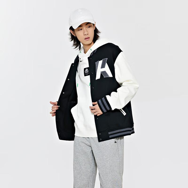 Kappa Men s Contrast Baseball Jacket L