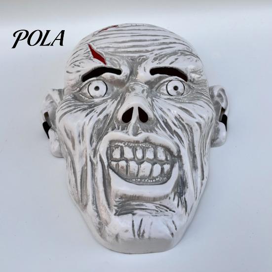 Realistic Zombie Mask Horror Halloween Mask, Full Face Breathable Eye & Nose Vents, Comfortable for Adults Adjustable Strap Adults, Scary Costume
