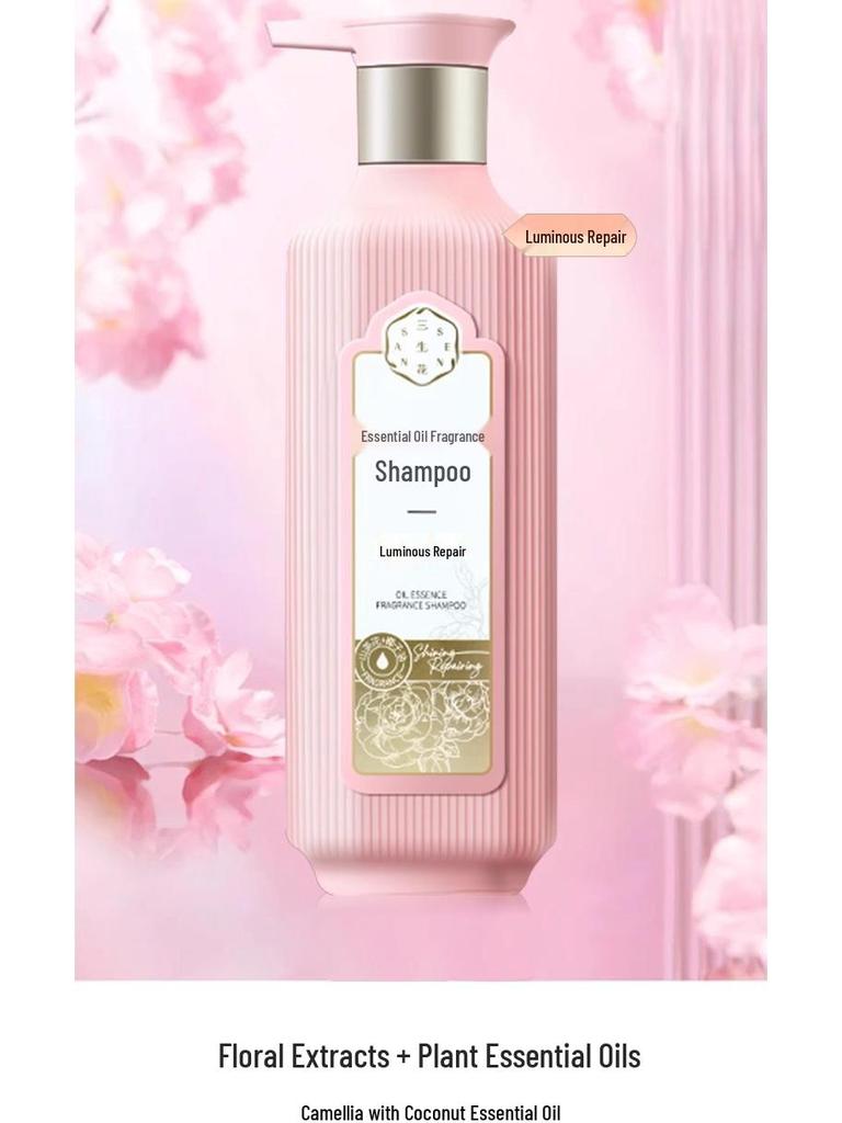 Three Lives Flower Essential Oil Shampoo & Body Wash: Anti-Dandruff, Anti-Itch Conditioner for Women, Softening Fragrance