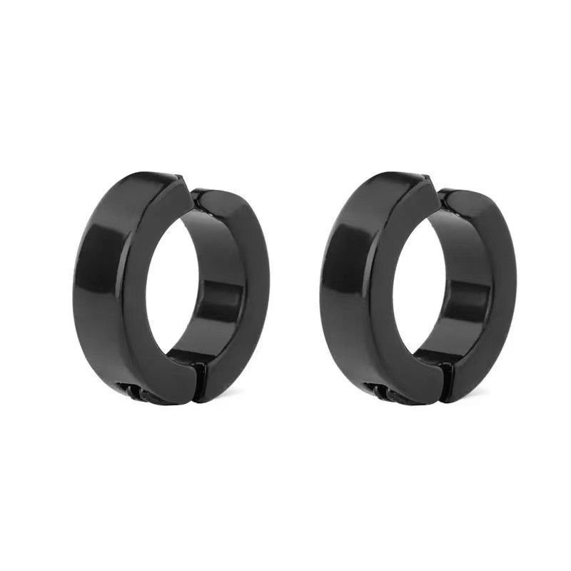 

(You Can Wear It without Get One s Ears Pierced) Men s and Women s Ear Studs Non-Piercing Ear Clip Earrings 2025 New Arrival Ins Earrings Fashion Black pair [ear clip]]