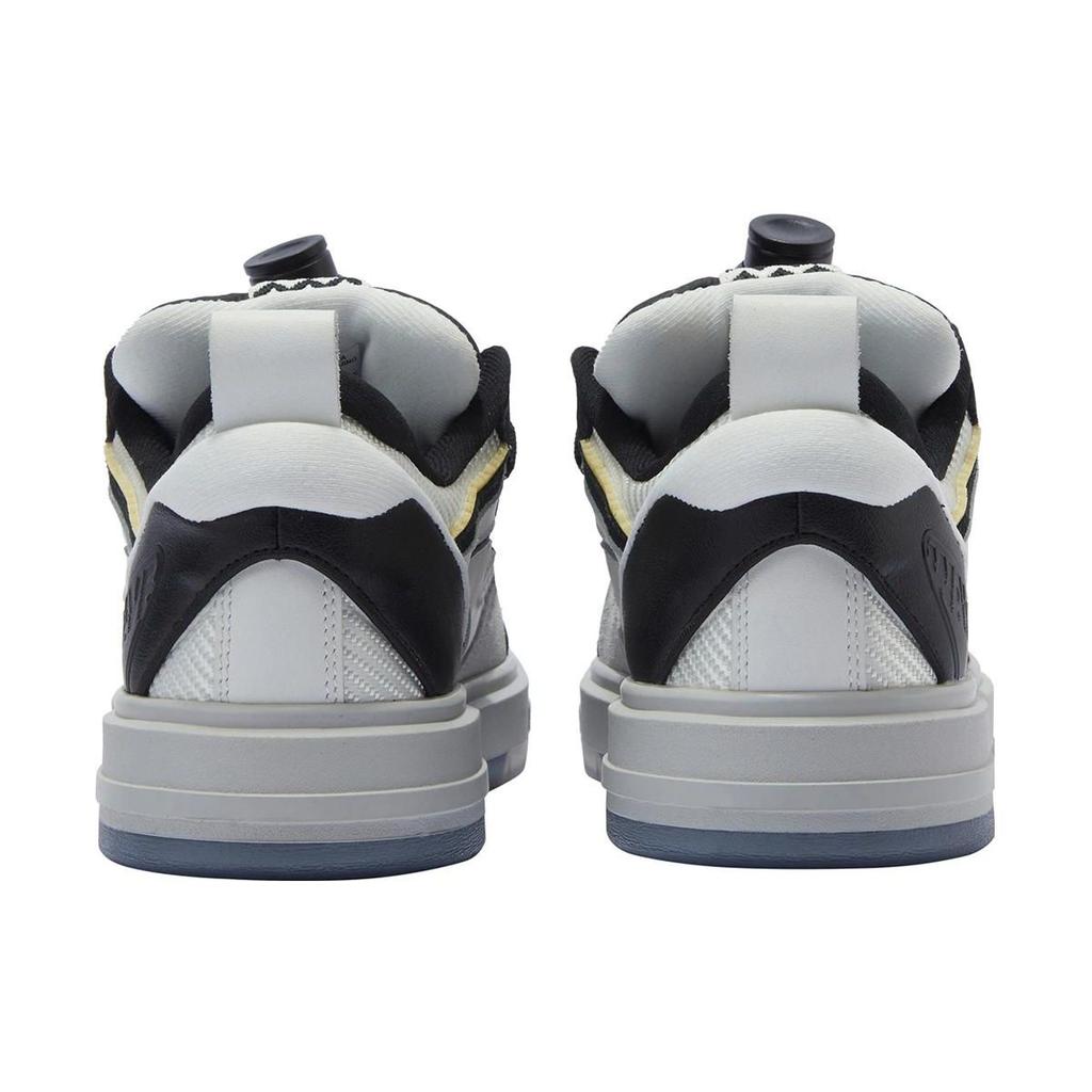 Li Ning Swag Confortabil Moale Elastic Anti-Alunecare Rezistent la Uzură Top Jos Bloc Gourd Pantofi Skate Pâine Top Jos Adidași Femei Negru AECT054-3