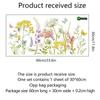New Nordic  Flowers Wall Stickers for Living Room Bedroom Wall Decor Room Decoration Wall Decals Home Decor