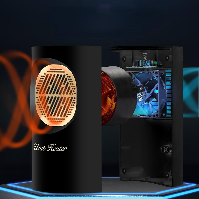 Household Heater Speed Heating Bedroom Mini Small Electric Heater Desktop Leafless Portable Vertical Mute Heating