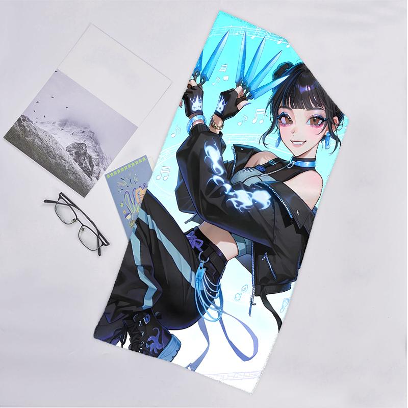 Kpop Hunter Fashion Beach Towel: Ideal for Summer Adventures Soft, absorbent and quick drying suitable for swimming and bathing
