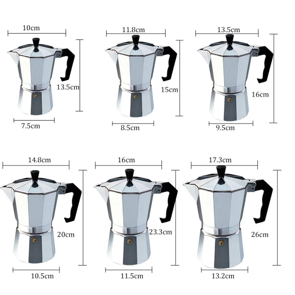 Moka Pot Size Guide Choosing The Right Size For Your Home