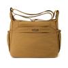 Casual Nylon Crossbody Shoulder Bag with Side Pockets Lightweight Travel Purse for Women Daily