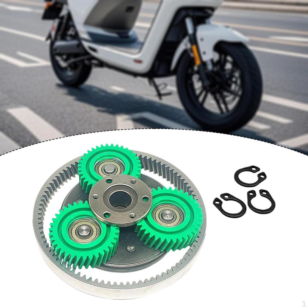 M1.25 Planetary Gear 35T Oblique Components for Electric Bicycle 500W Motor Reliable Repair