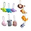 Adorable Stuffed Animal Keychains With Super Soft Short Plush Fur