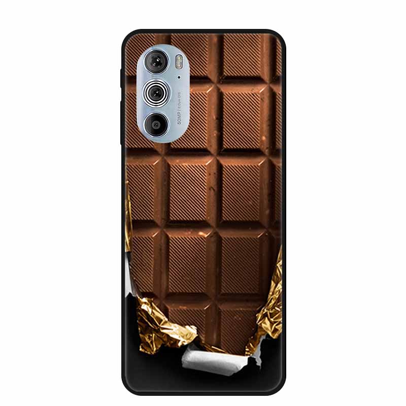 For Motorola Moto Edge Plus 2022 Case Soft Silicone TPU Back Cover Case For Motorola Edge+ 5G UW 2022 Funda Wolf Cartoon Coque